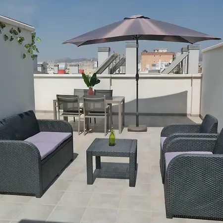Penthouse Apartment & Pool Malaga Center Exterior photo